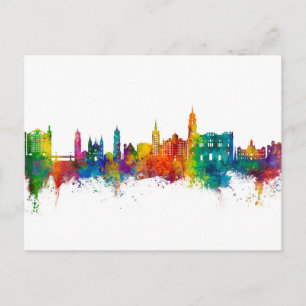 Postal Skyline de Málaga