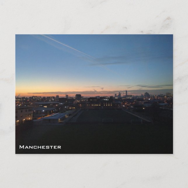 Postal Skyline de Manchester (Anverso)