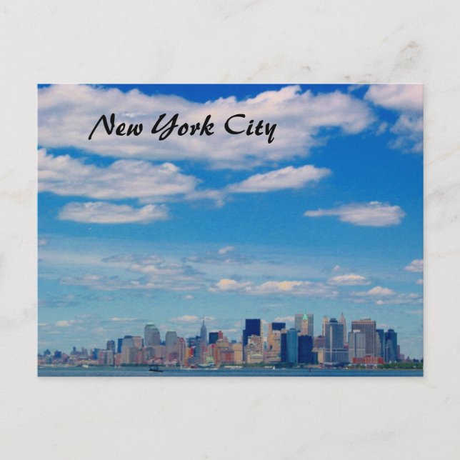 Postal skyline de manhattan (Anverso)