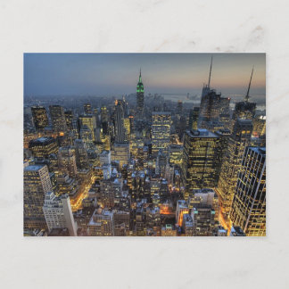 Postal Skyline de Nueva York