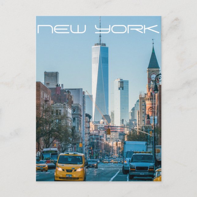 Postal Skyline de Nueva York (Anverso)