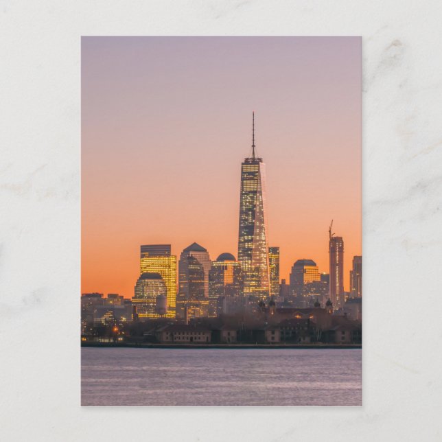 Postal Skyline de Nueva York (Anverso)