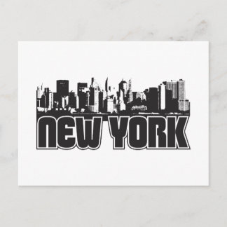 Postal Skyline de Nueva York