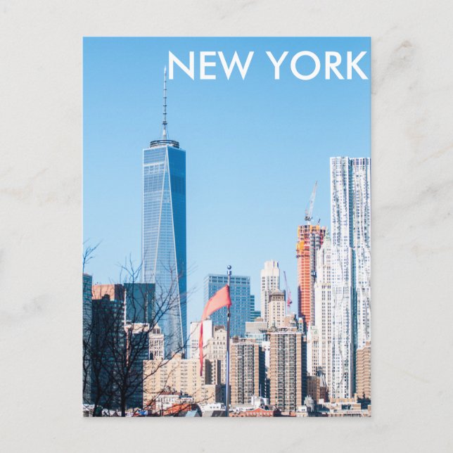 Postal Skyline de Nueva York (Anverso)