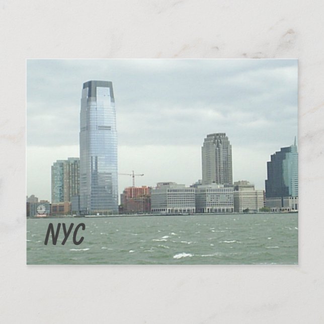 Postal skyline de nueva york (Anverso)