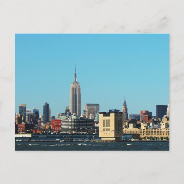 Postal Skyline de Nueva York (Anverso)