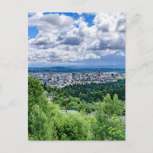 Postal Skyline de Portland (Anverso)