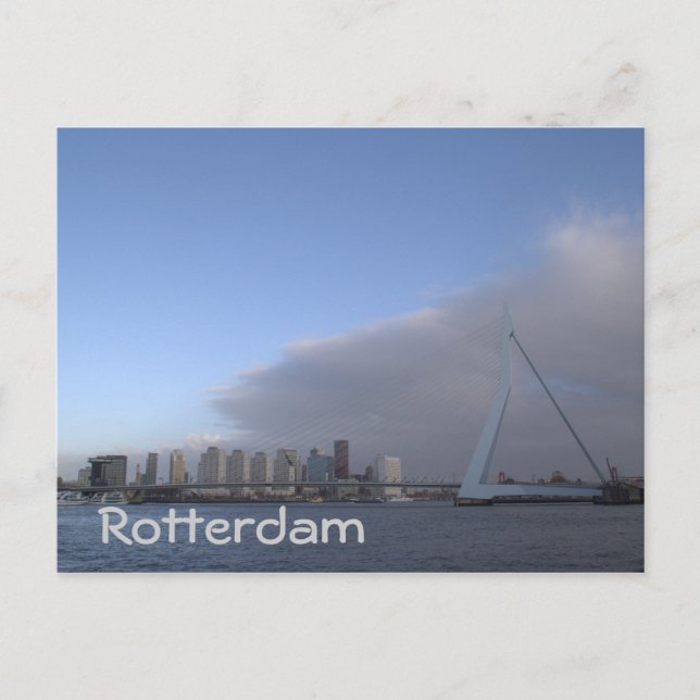 Postal Skyline de Rotterdam (Anverso)
