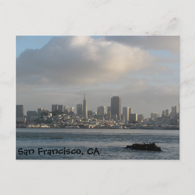 Postal Skyline de San Francisco (Anverso)