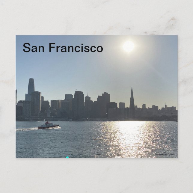 Postal Skyline de San Francisco (Anverso)