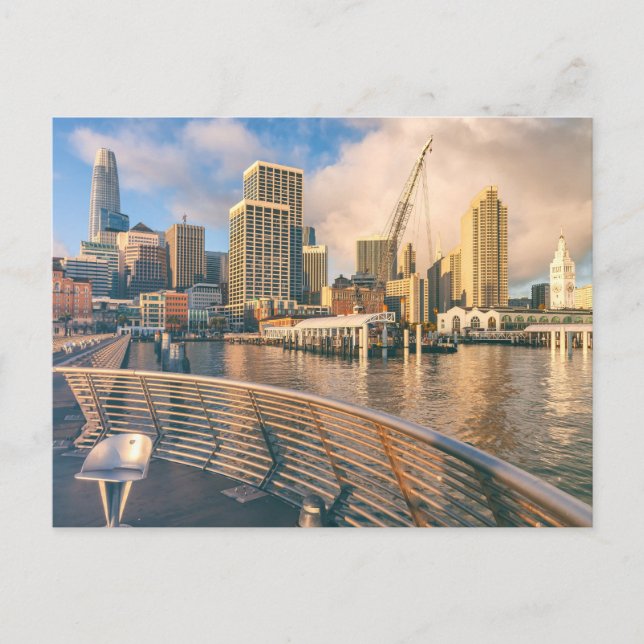 Postal Skyline de San Francisco (Anverso)