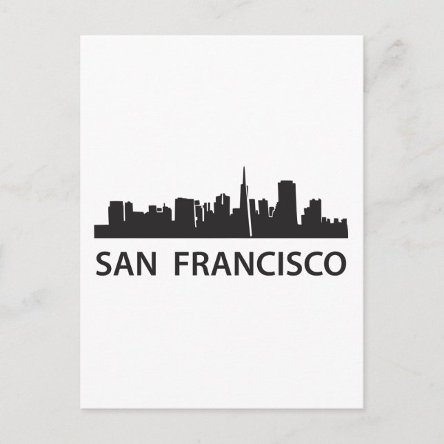 Postal Skyline de San Francisco (Anverso)
