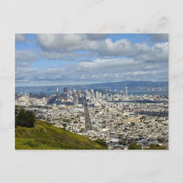 Postal Skyline de San Francisco (Anverso)
