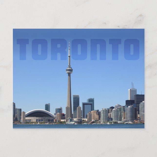 Postal Skyline de Toronto (Anverso)