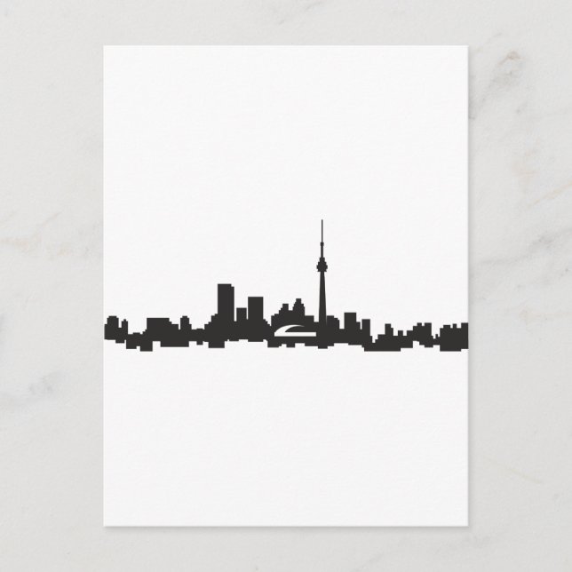 Postal Skyline de Toronto (Anverso)