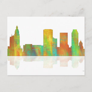 Postal Skyline de Tulsa Oklahoma