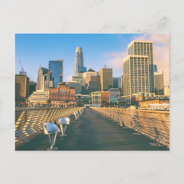 Postal Skyline Downtown de San Francisco (Anverso)