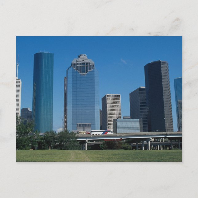 Postal Skyline Houston, Texas, EE.UU. (Anverso)