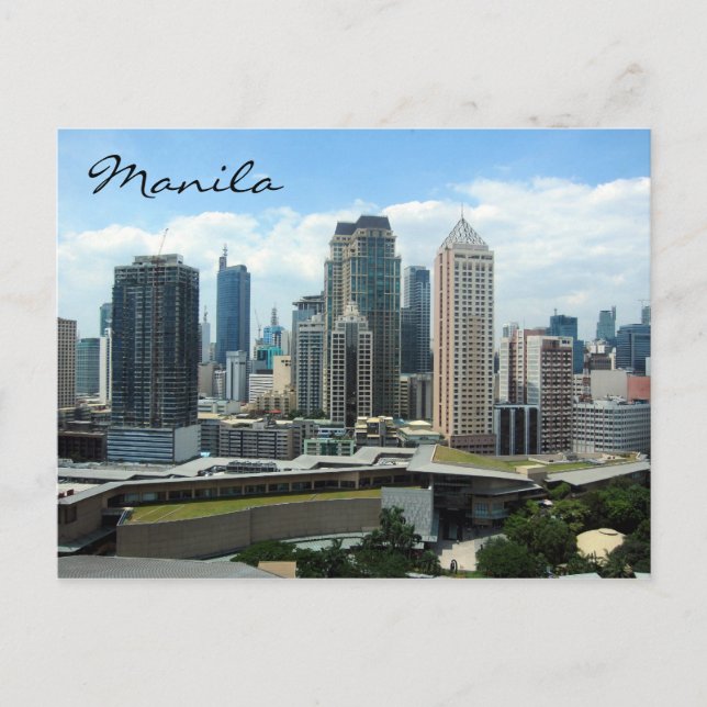 Postal skyline makati (Anverso)