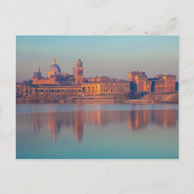 Postal Skyline Mantua (Anverso)