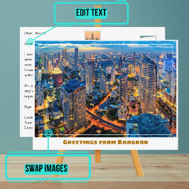 Postal Skyline Modern de Bangkok