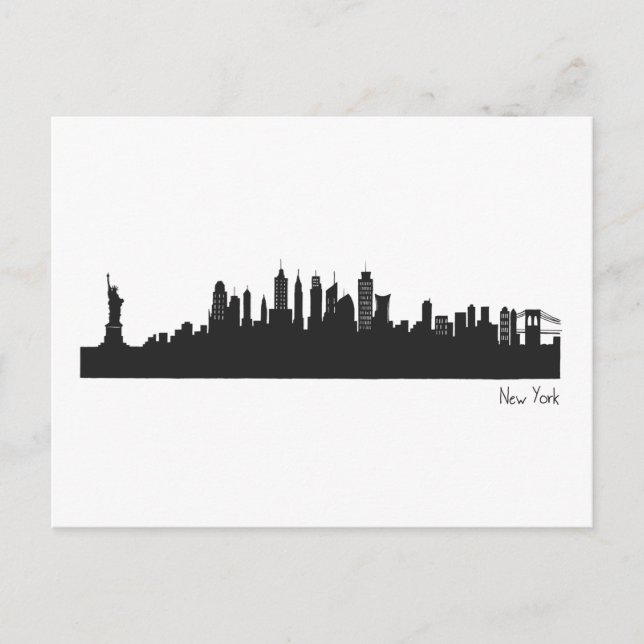 Postal Skyline New York (Anverso)