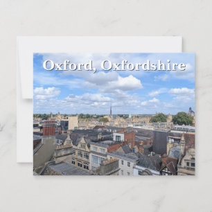 Postal Skyline of Historic Oxford en Oxfordshire, Reino U