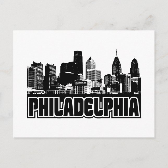 Postal Skyline Philadelphia (Anverso)