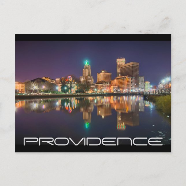 Postal Skyline Providence Rhode Island (Anverso)