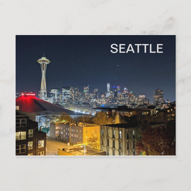 Postal Skyline Seattle (Anverso)