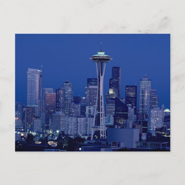 Postal Skyline Seattle (Anverso)