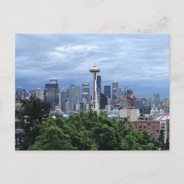 Postal Skyline Seattle (Anverso)