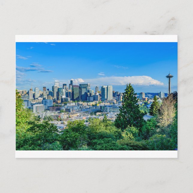 Postal Skyline Seattle (Anverso)