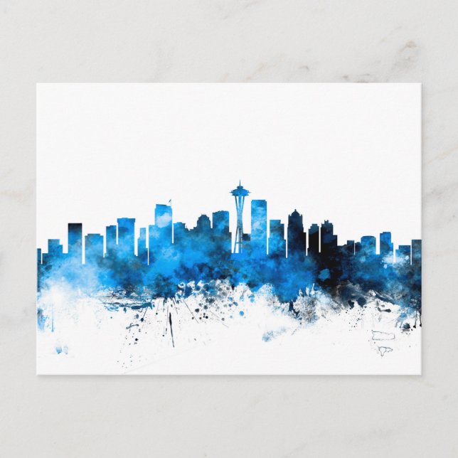 Postal Skyline Seattle Washington (Anverso)