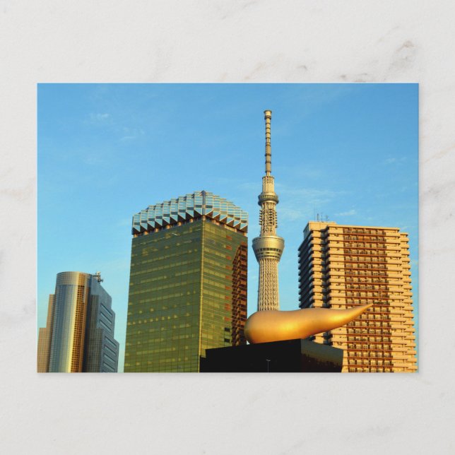 Postal Skyline Sumida: Tokio (Anverso)