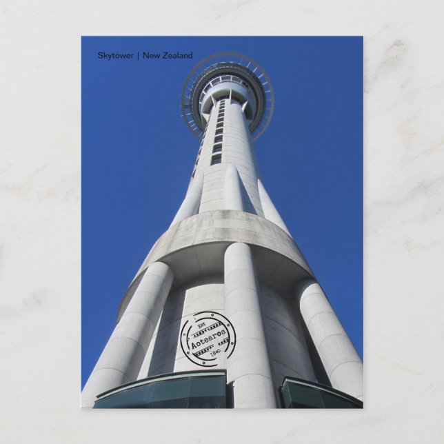Postal Skytower (Neuseeland) Postkarte (Anverso)