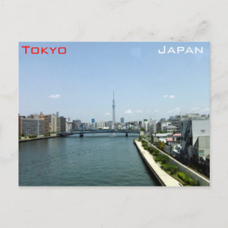 Postal Skytree y Tokio