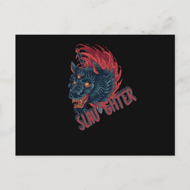 Postal Slaughter Wolf (Anverso)