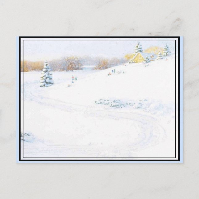 Postal Sledding - (Anverso)