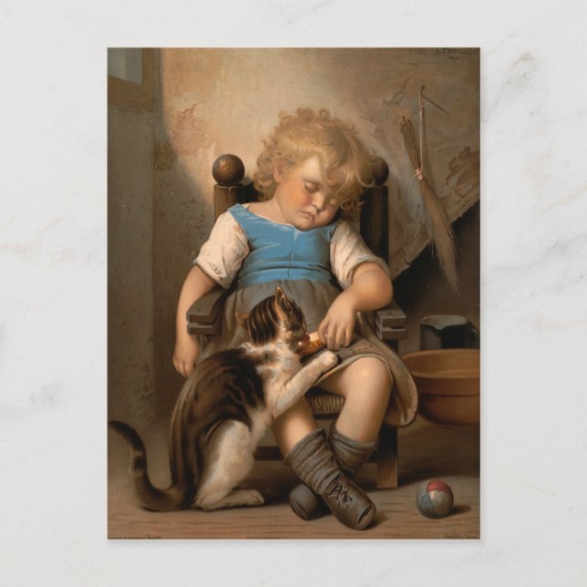 Postal Sleeper inconsciente (Anverso)