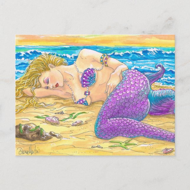 Postal Sleeping Siren (Anverso)