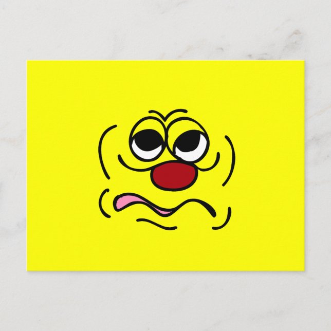 Postal Sleepy Face Grumpey (Anverso)