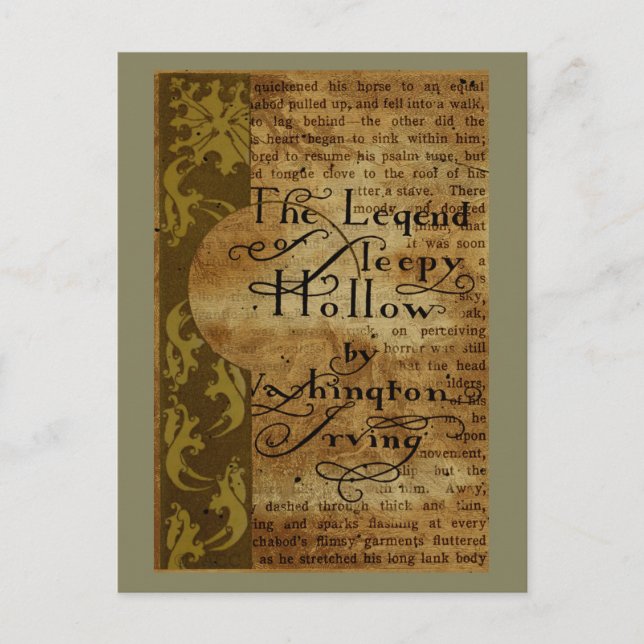 Postal Sleepy Hollow (Anverso)