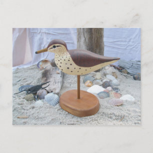 Postal "Slick" de Sandpiper con carpintería