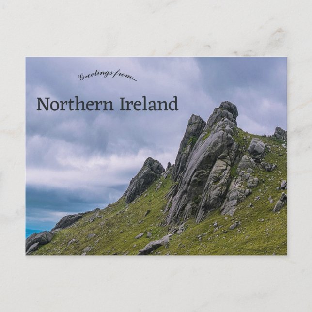 Postal Slieve Bearnagh Irlanda del Norte (Anverso)