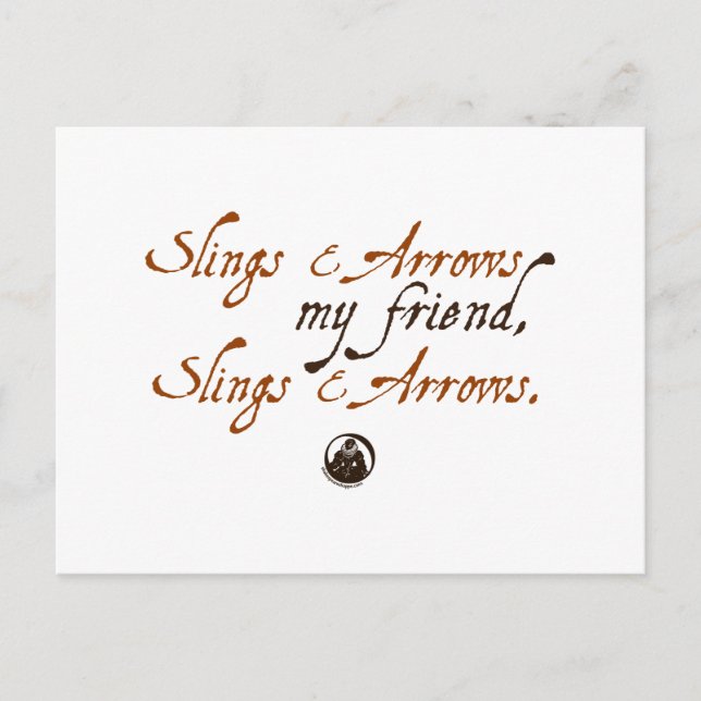 Postal Slings and Arrows (Anverso)