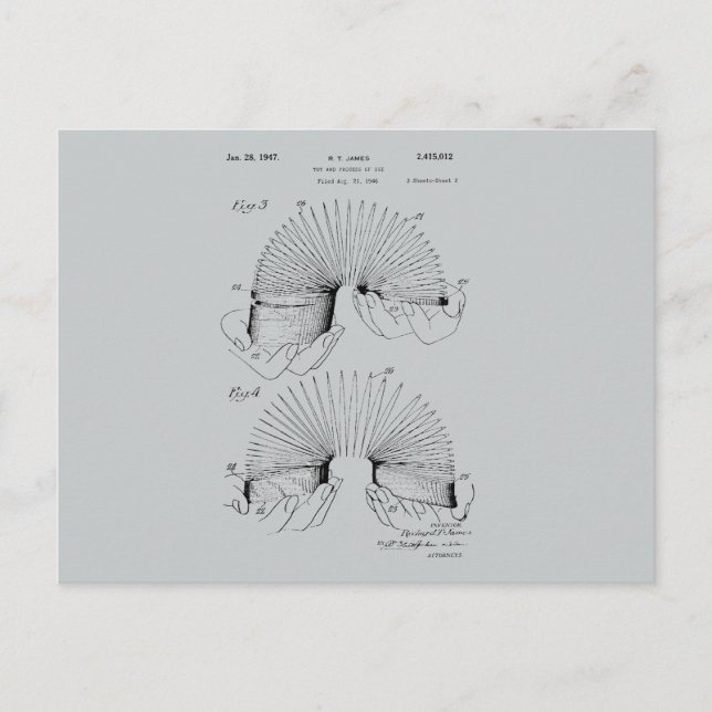 Postal Slinky Patent (Anverso)