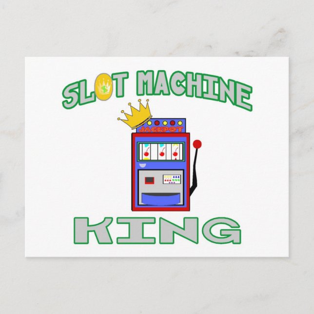 Postal Slot Machine King (Anverso)