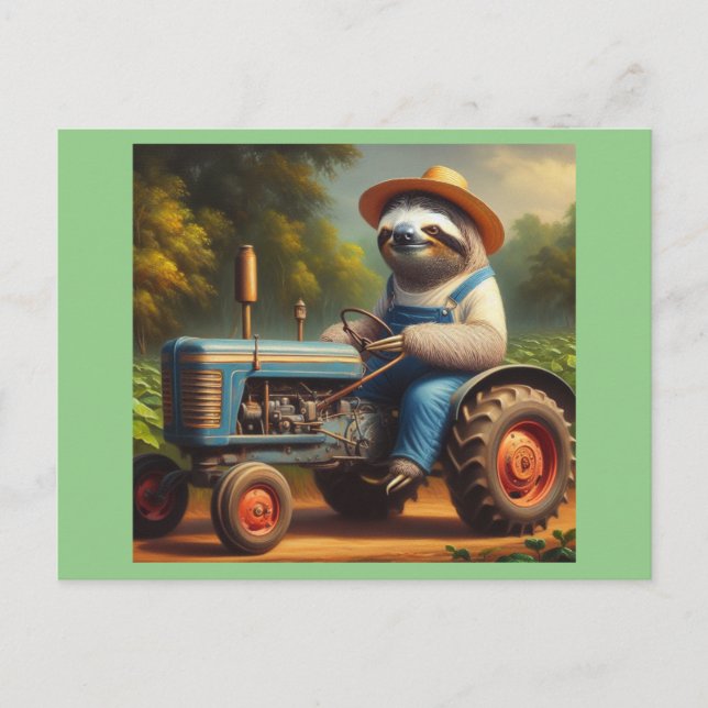 Postal Sloth Farmer (Anverso)