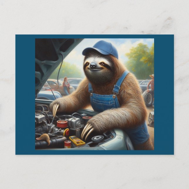 Postal Sloth Mechanic (Anverso)
